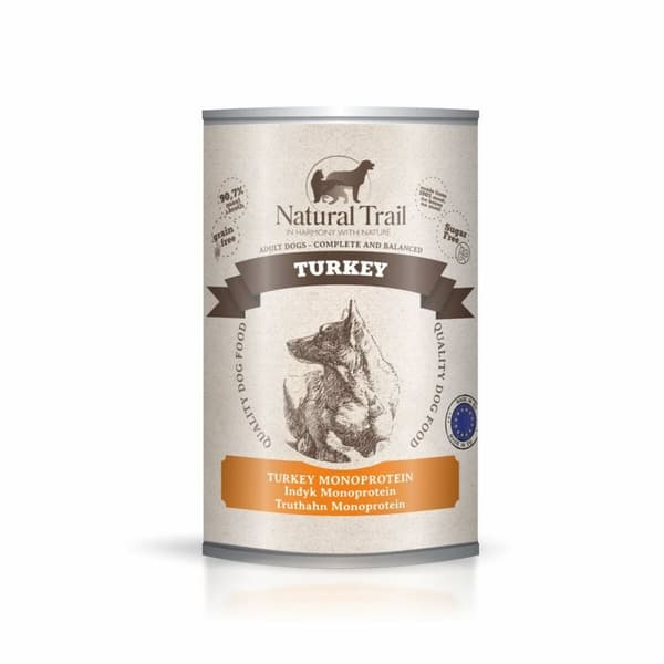 Våd mad NATURAL TRAIL Pavo Kalkun 400 g