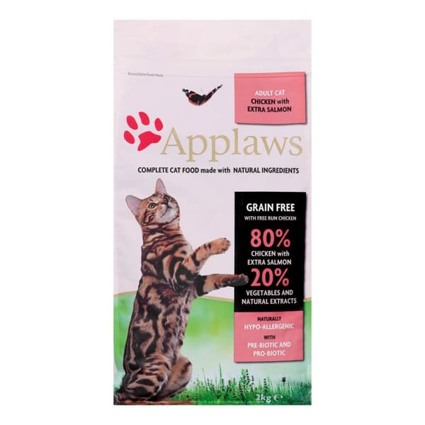 Foder Applaws Chicken with salmon Vuxen Kyckling Lax Fisk 2 Kg