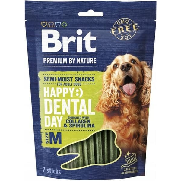 Hundgodis Brit Premium Dog Snack Dental M 180 g