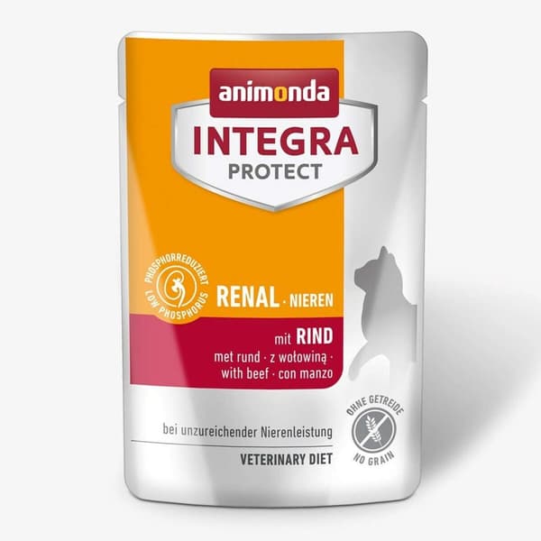 Kattmat Animonda Integra Protect Renal Nieren Nötkött 85 g