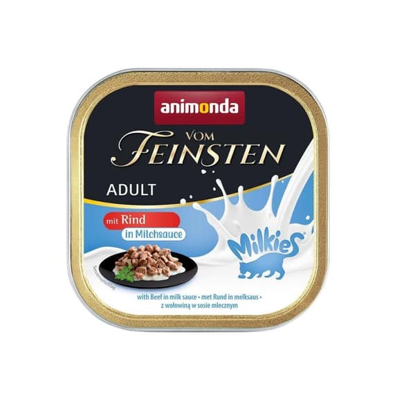 Kattmat Animonda Vom Feinsten Adult Milkies Beef Nötkött 100 g Kattmat Animonda Vom Feinsten Adult Milkies Beef Nötkött 100 g