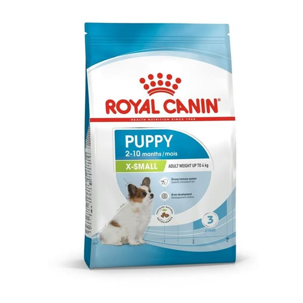 Foder Royal Canin X-Small Puppy Fåglar 1,5 Kg