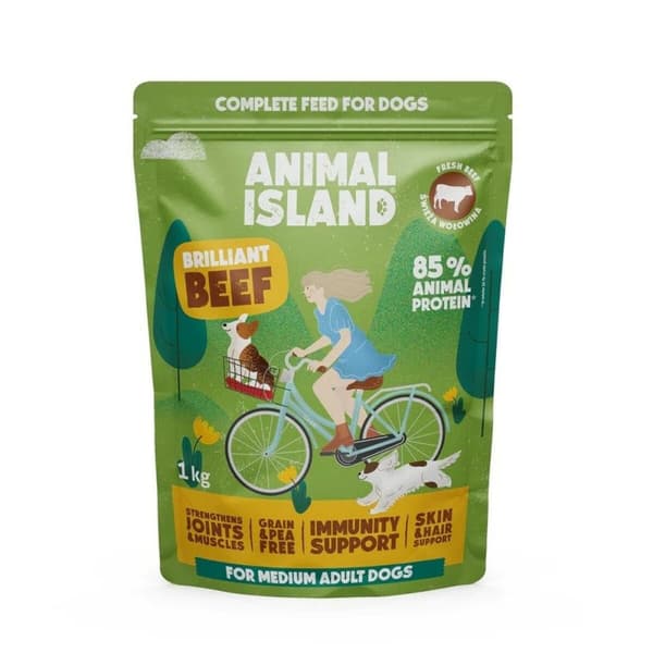 Foder ANIMAL ISLAND Beef Kyckling 1 kg