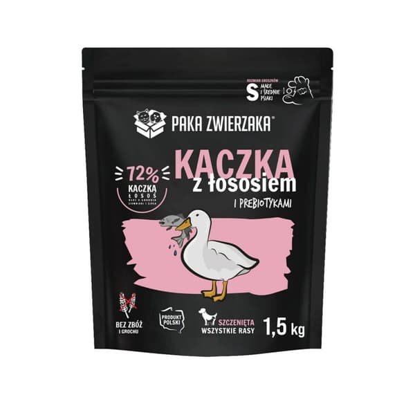 Foder Paka Zwierzaka Puppy Duck Anka 1,5 Kg