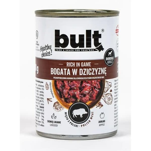 Våt mat Bult Rich in game Kött 800 g