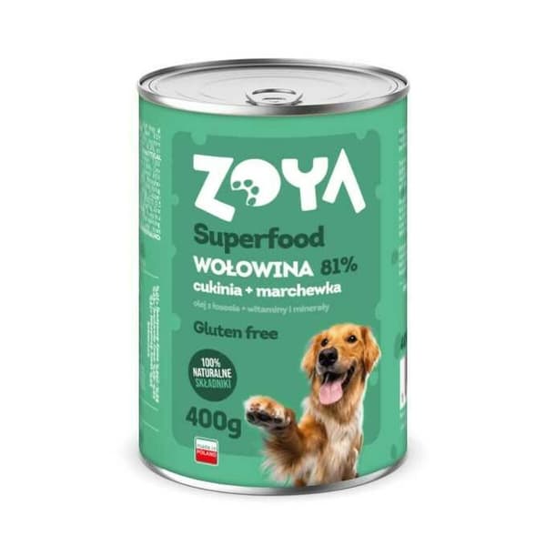 Våt mat Zoya Superfood Beef Nötkött 400 g