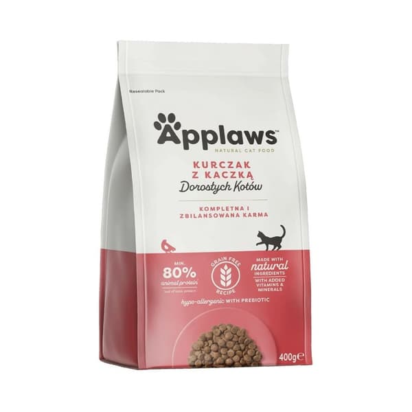 Foder Applaws Adult Chicken with duck Kyckling 400 g