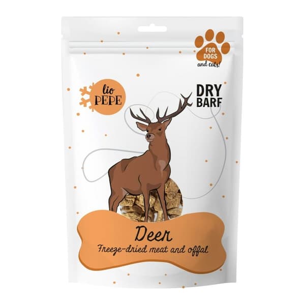Hundgodis Paka Zwierzaka Pepe Lio Deer Rådjur 60 g