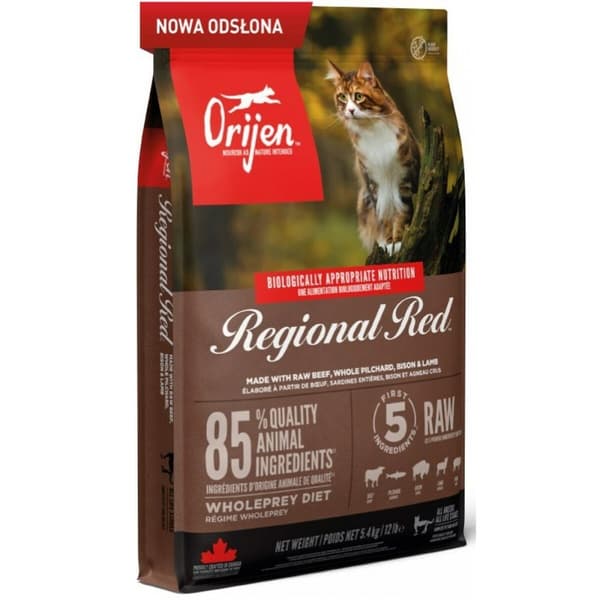 Foder Orijen Regional Red Nötkött 5,4 kg