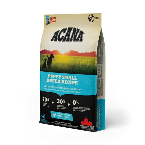 Foder Acana Heritage Puppy Small Breed Vuxen Kyckling 6 Kg