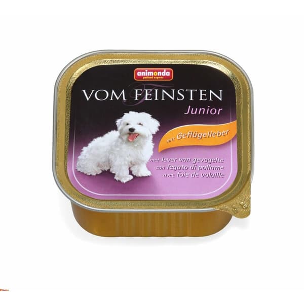 Våt mat Animonda Vom Feinsten Junior Poultry liver 150 g