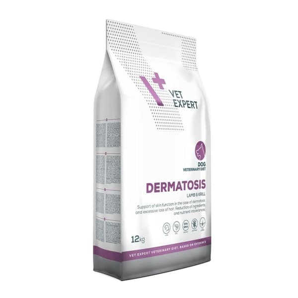 Rehu VETEXPERT Dermatosis Dog Lamb & Krill Karitsa 12 kg
