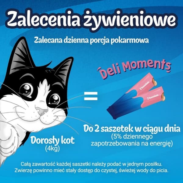 Snack for Cats Purina Felix Deli Moments Salmon 4 x 10 g