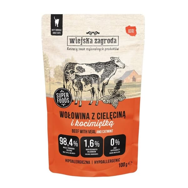 Kissanruoka WIEJSKA ZAGRODA Pihvi 100 g