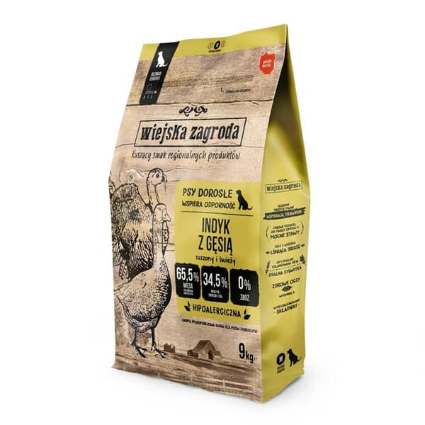 Rehu WIEJSKA ZAGRODA Turkey with goose M Turkki 9 kg