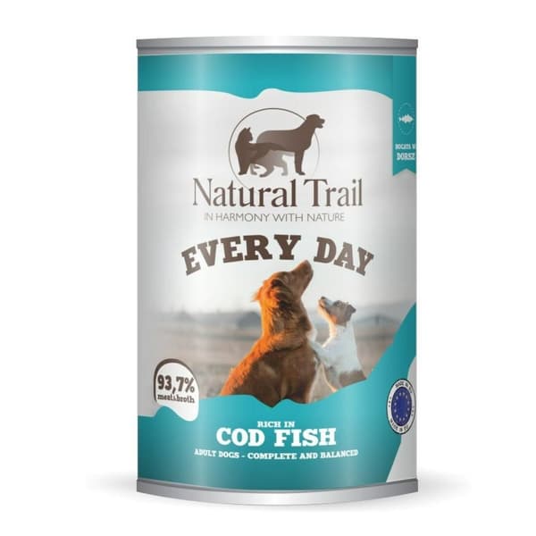 Kostea ruoka NATURAL TRAIL Every Day Rich in cod fish Kala 400 g