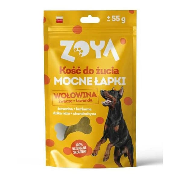 Koiran makupala Zoya Chewing bone Beef with lavender Pihvi 55 g