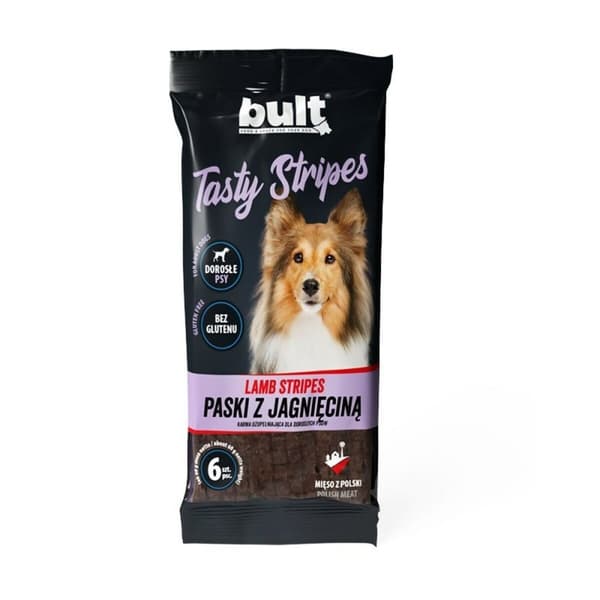 Koiran makupala Bult Tasty stripes Lamb Karitsa 150 g
