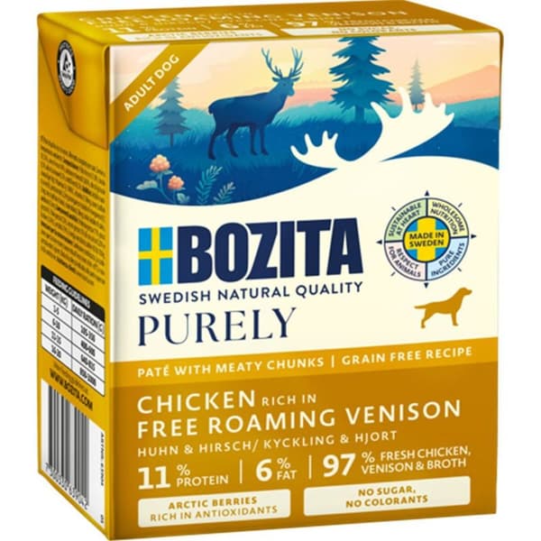 Kostea ruoka Bozita Purely