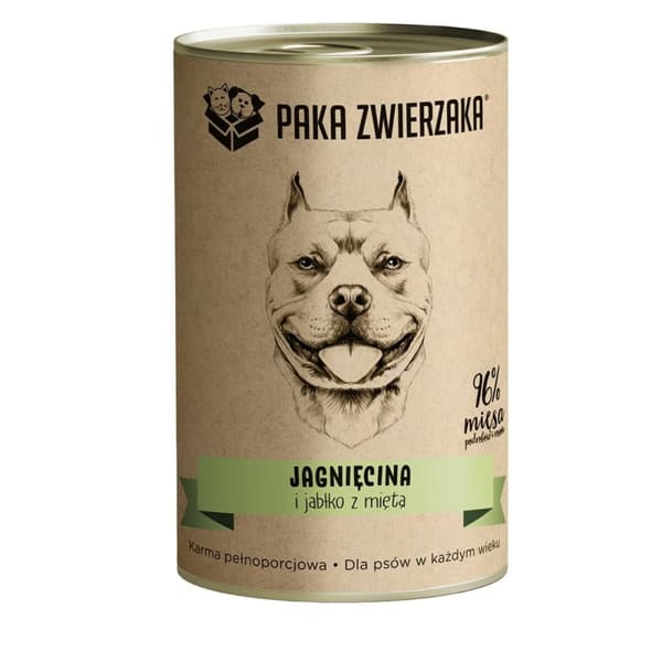 Kostea ruoka Paka Zwierzaka Karitsa 400 g