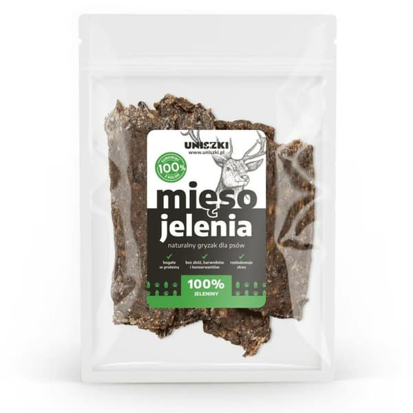Hundesnack Uniszki Hjort 90 g