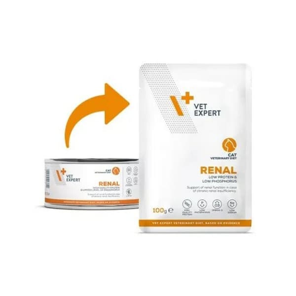 Kattemad VETEXPERT Renal Cat Kylling 100 g