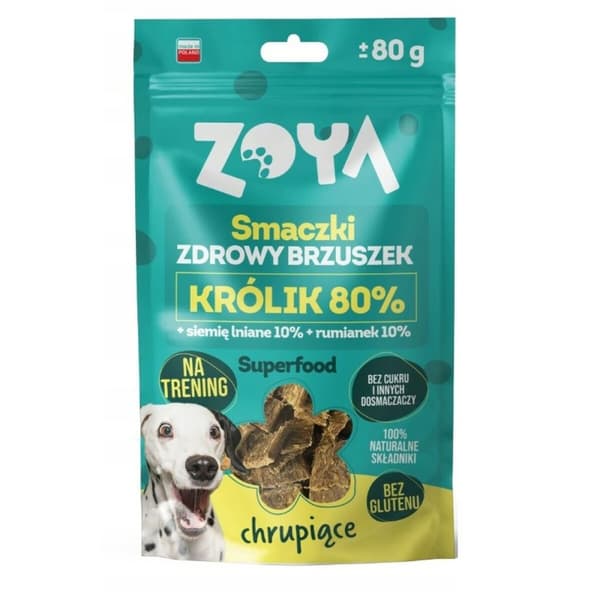 Hundesnack Zoya Healthy tummy Rabbit Kanin 80 g