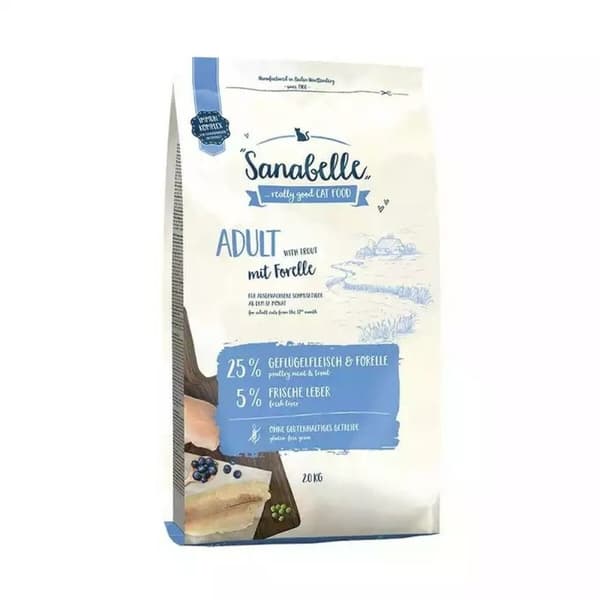 Rehu BOSCH Sanabelle Adult Trout Kala 2 Kg