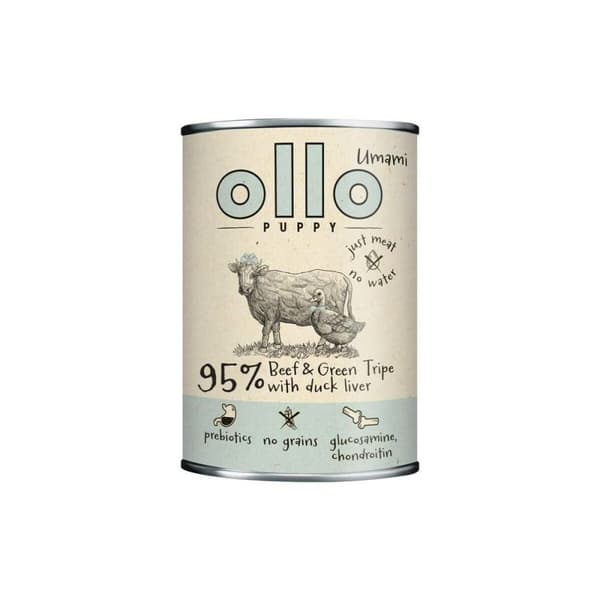 Våt mat Ollo Puppy Umami Nötkött 400 g