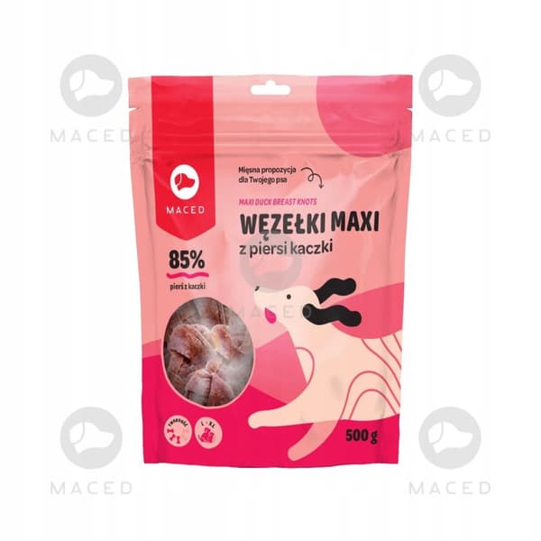 MACED - MAXI Knuder 12,5 cm - fra andebryst - 500 g