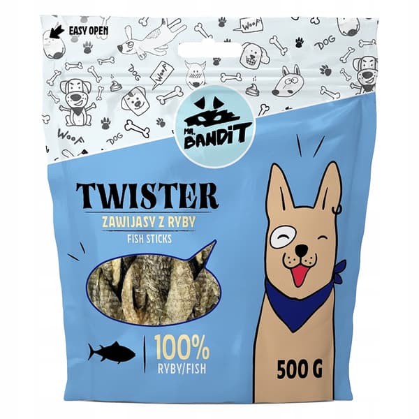 HR. BANDIT TWISTER - Fiskeruller - 500g