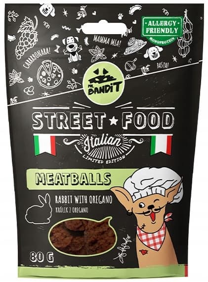 Mr. Bandit Street Food - Lihapullat Kani - 80g