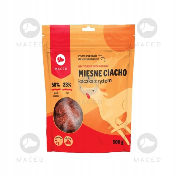 MACED - Kødkageand med ris - 500g