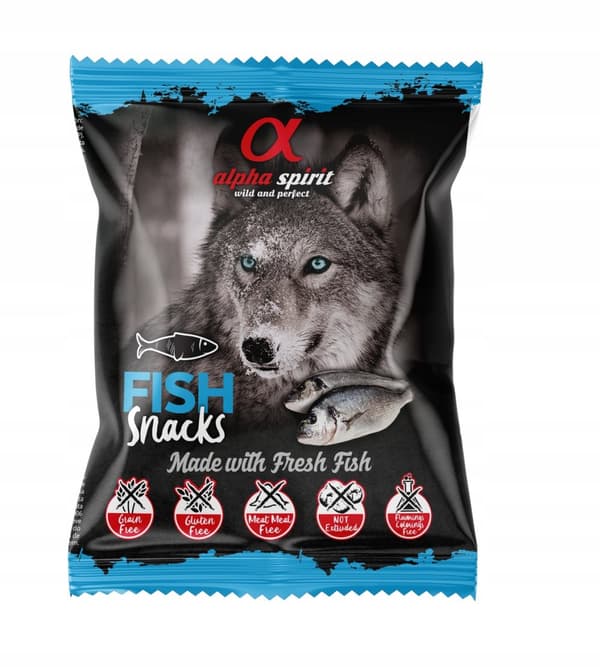 ALPHA SPIRIT - Hundegodbidder - Fisk - 50g