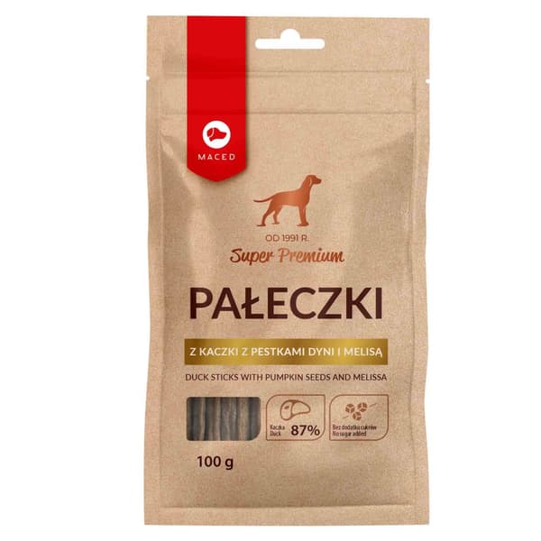 Maced - Ankpinnar med pumpa och citronmeliss - 100g