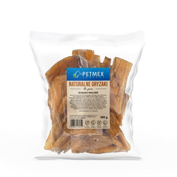 PETMEX - Oksesener - 500g - Naturlig Tyggegummi