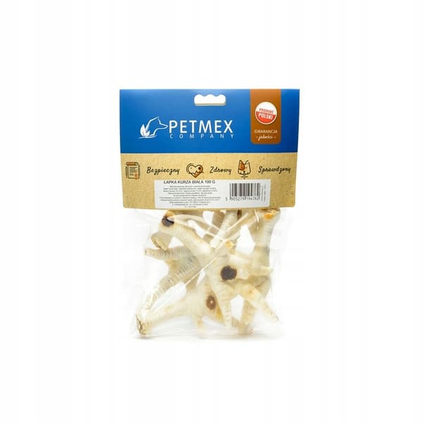 PETMEX - Hvide kyllingepoter - 100g