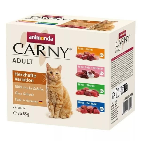 Kattemad Animonda Carny Adult Mix 8 x 85 g