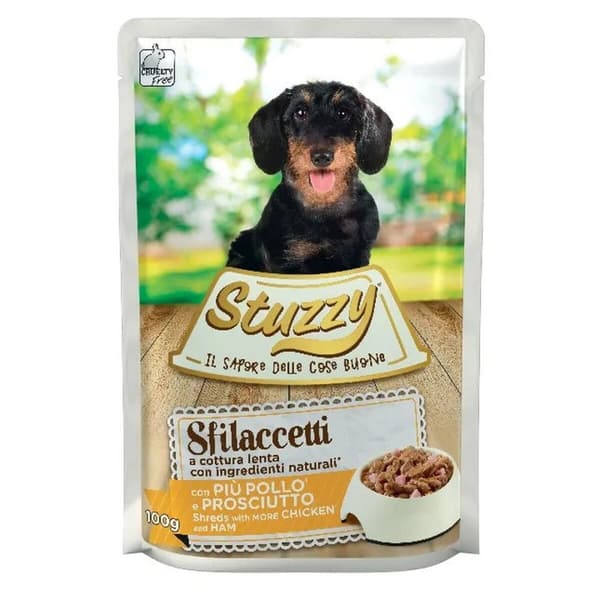 Våd mad Agras Pet Foods Sfilaccetti Kylling 100 g