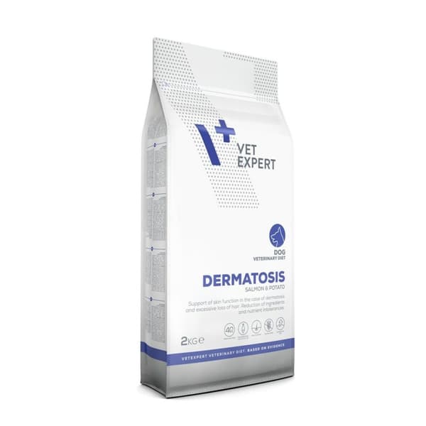 Foder VETEXPERT Dermatosis Laksefarvet 2 Kg
