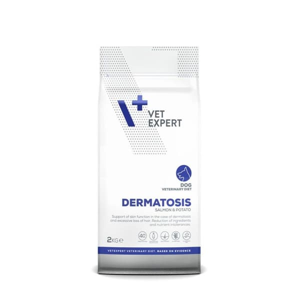 Foder VETEXPERT Dermatosis Laksefarvet 2 Kg