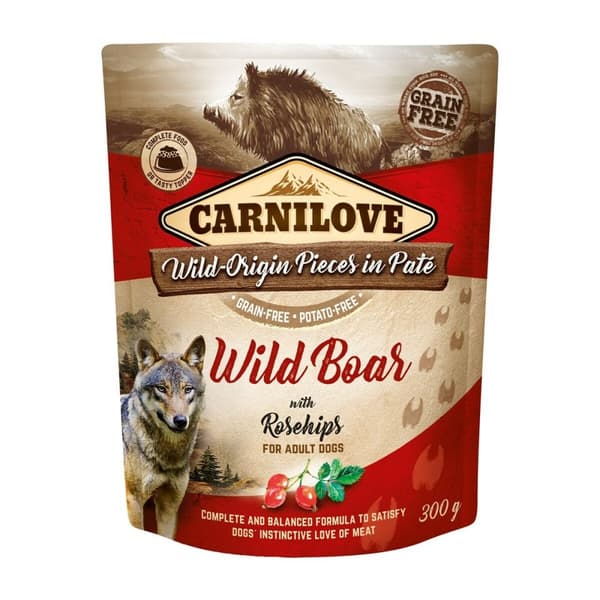 Våd mad Carnilove Dog Pouch 300 g