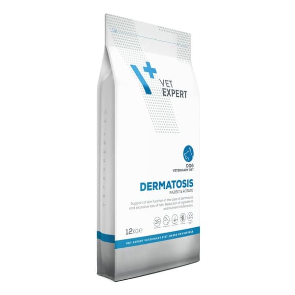 Foder VETEXPERT Dermatosis Kanin 12 kg