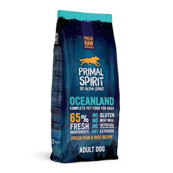 Foder Primal Spirit Oceanland Ryba Fisk 12 kg