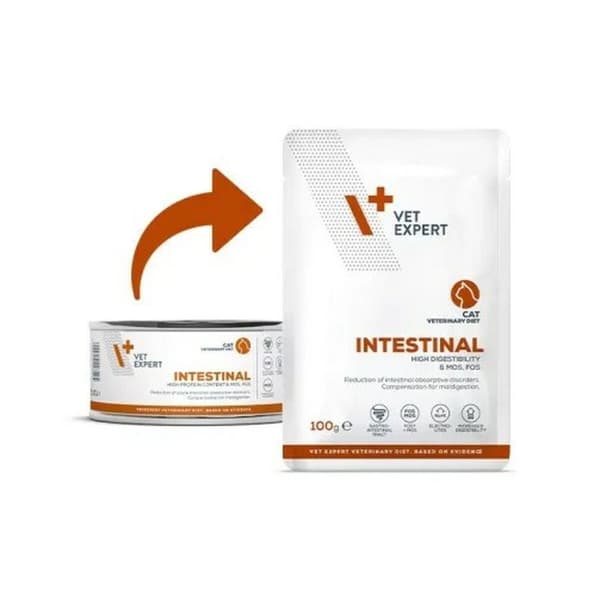Våt mat VETEXPERT Intestinal Cat Kyckling 100 g