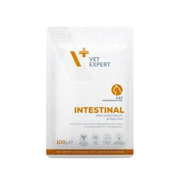 Våt mat VETEXPERT Intestinal Cat Kyckling 100 g