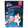 Miniatyrbild 1 av 8: Snack for Cats Purina Felix Deli Moments Salmon 4 x 10 g