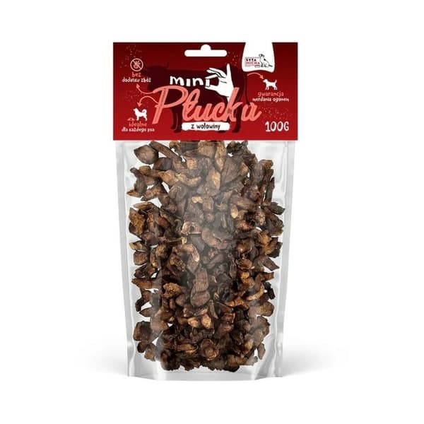Hundgodis SYTA MICHA MICHA Mini beef lungs Nötkött 100 g