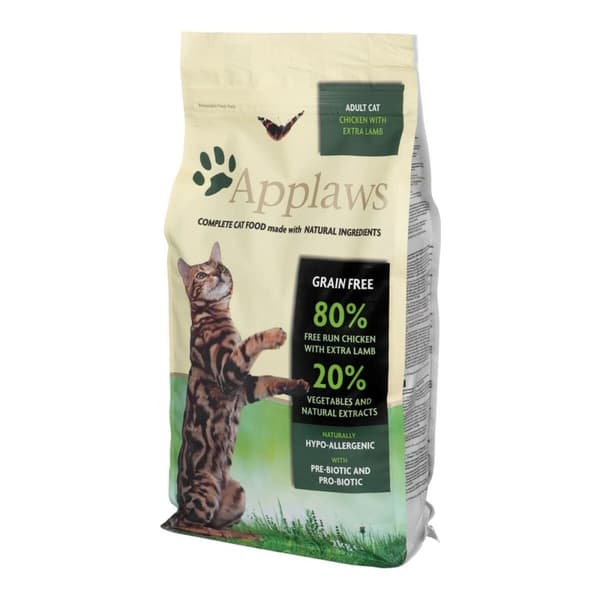 Foder Applaws Chicken with lamb Vuxen Kyckling Lamm 2 Kg