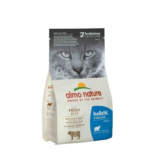 Foder Almo Nature Holistic Sterilised Beef Vuxen Kalvkött 2 Kg